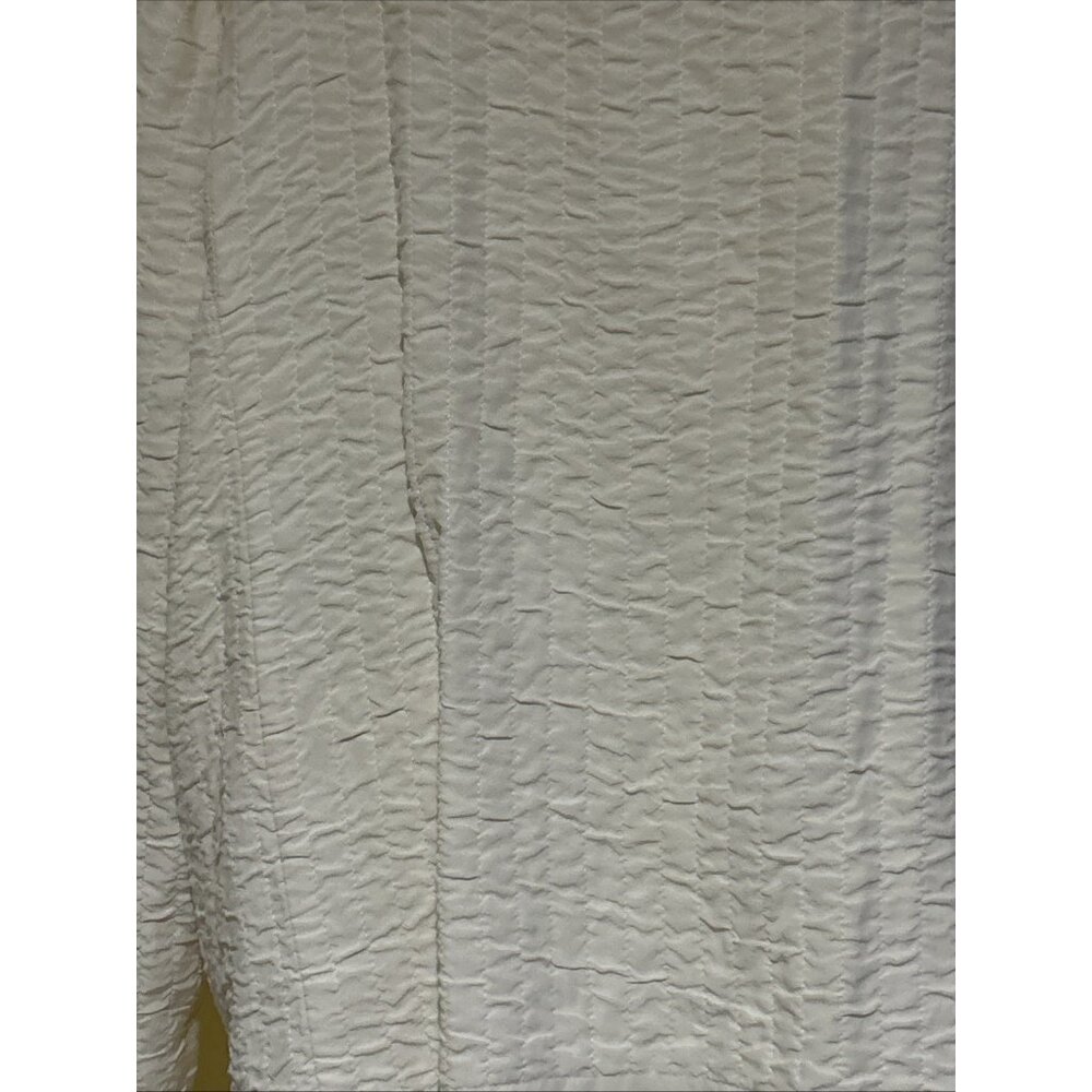 EILEEN FISHER Silk Quilted Boxy Jacket Cream Quiet Luxury Neutral Size 3X Plus - Picture 9 of 13